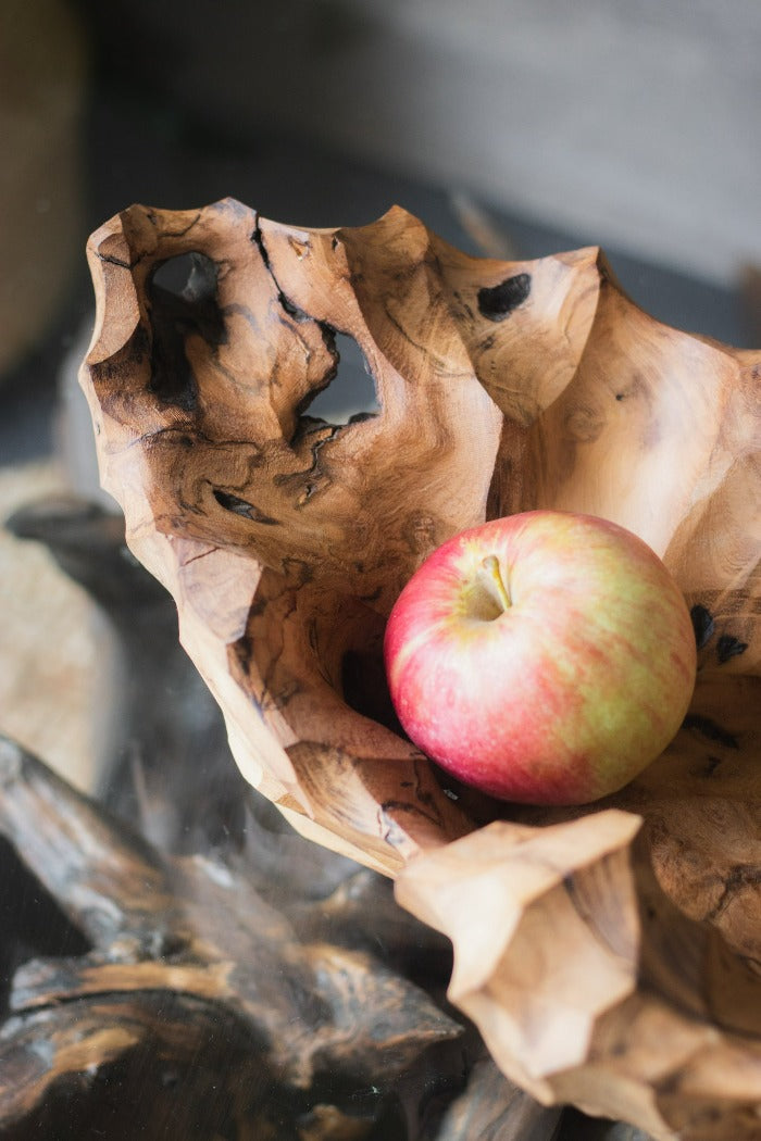 Wooden Fruit Bowl