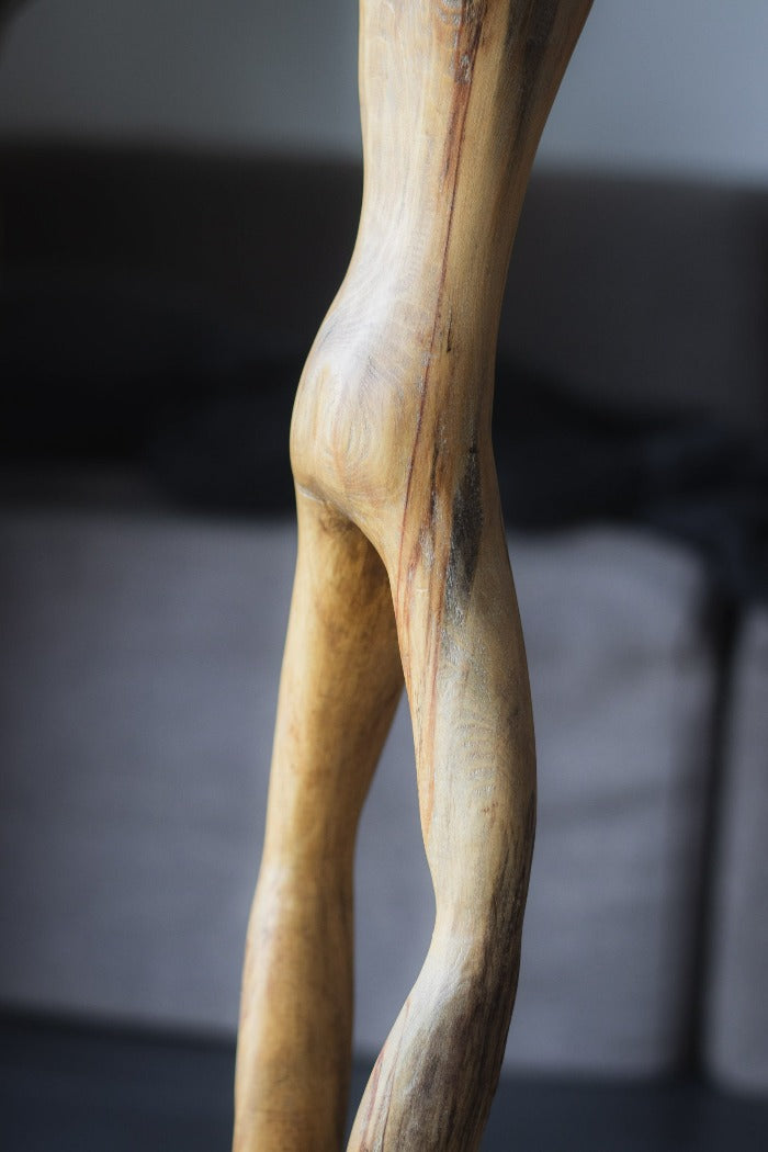 Frank Wooden Figurine on Stone